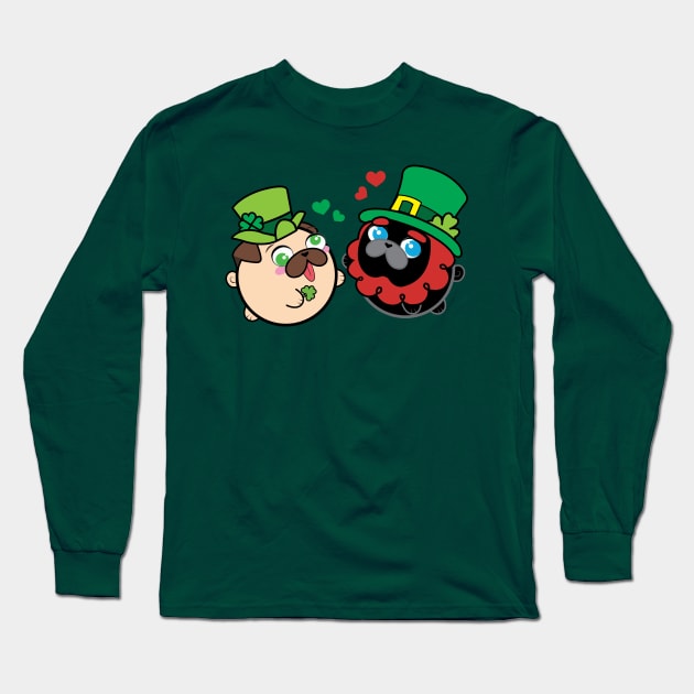 Poopy & Doopy - Saint Patrick's Day Long Sleeve T-Shirt by Poopy_And_Doopy